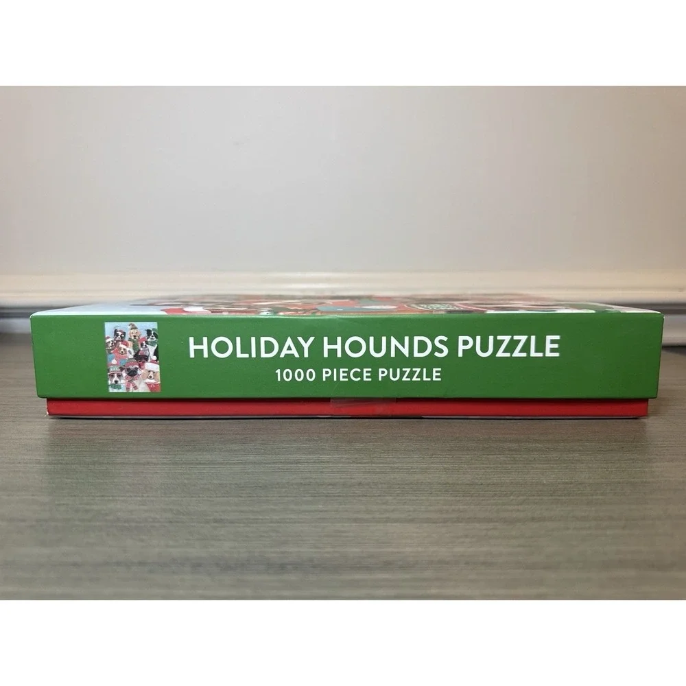 Diane Neukirch Holiday Hounds 1000 Piece Jigsaw Puzzle - Dogs‎ - New Sealed